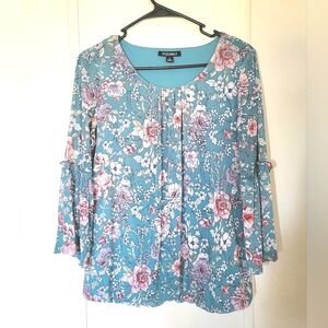 Flowy Bell Sleeve Top / Blouse